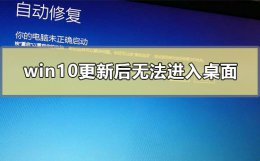 win10更新后无法进入桌面 win10更新后无法进入桌面也调不出任务管理器