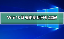 Win10系统更新后开机黑屏 电脑更新windows10后开机黑屏