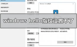win10 windows hello指纹设置不了怎么办