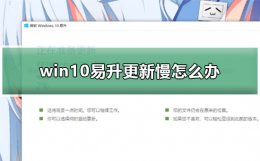 windows更新下载慢 win10易升更新下载慢一招解决