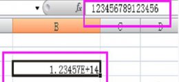 excel里的数字显示e+ excel数字显示e+解决教程