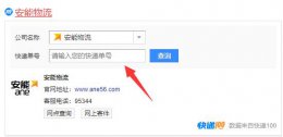 如何查询安能物流单号 安能物流单号批量查询教程
