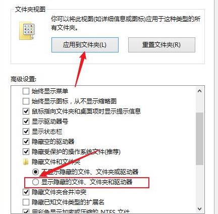 c盘隐藏文件显示教程