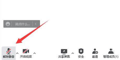 腾讯会议关麦方法