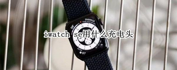iwatch se用什么充电头