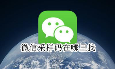 微信 信息采集 微信采样码在哪里找