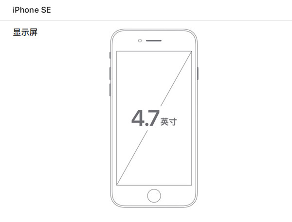 苹果se3屏幕多大尺寸