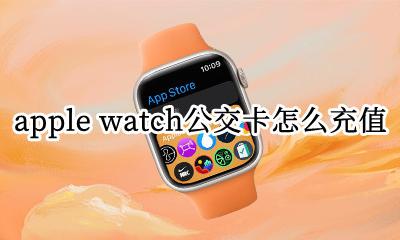 apple watch公交卡怎么充值 apple watch 公交卡如何充值