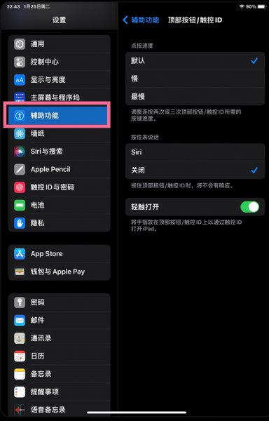 ipad下面的横条怎么消除