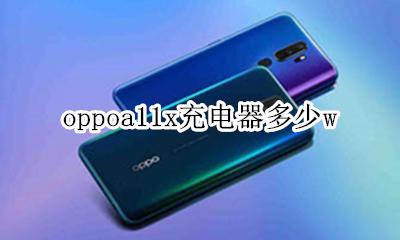 oppoa11x充电器多少w oppoa11x的充电器是什么样的