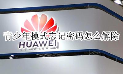 青少年模式忘记密码怎么办 青少年模式忘记密码怎么解除