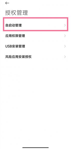 应用自启动在哪里设置