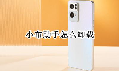 删掉小布助手 小布助手怎么卸载