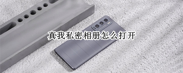 真我私密相册怎么打开