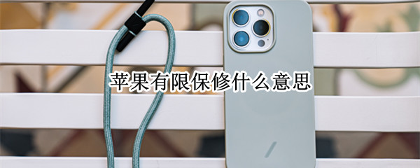 苹果有限保修什么意思