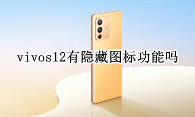 vivo手机12个隐藏功能 vivos12有隐藏图标功能吗