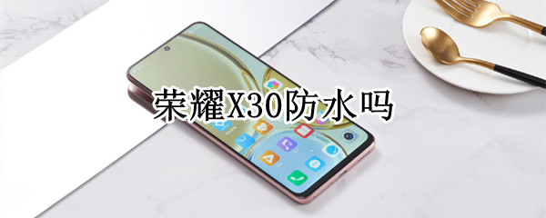 荣耀X30防水吗