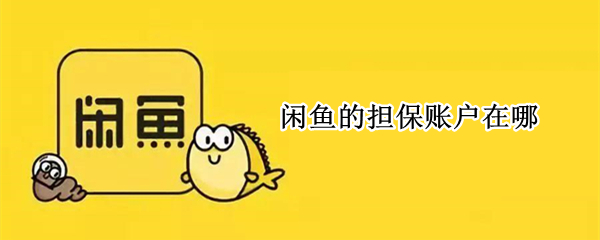 闲鱼的担保账户在哪