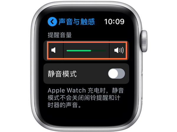 苹果手表听歌音量怎么调