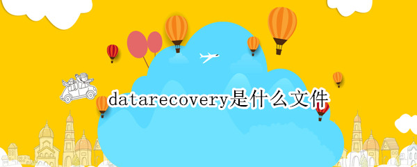 datarecovery是什么文件