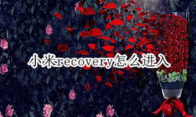 小米recovery怎么进入 miui如何进入recovery