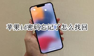 苹果id密码忘记了怎么找回 苹果id密码忘了怎么找回来