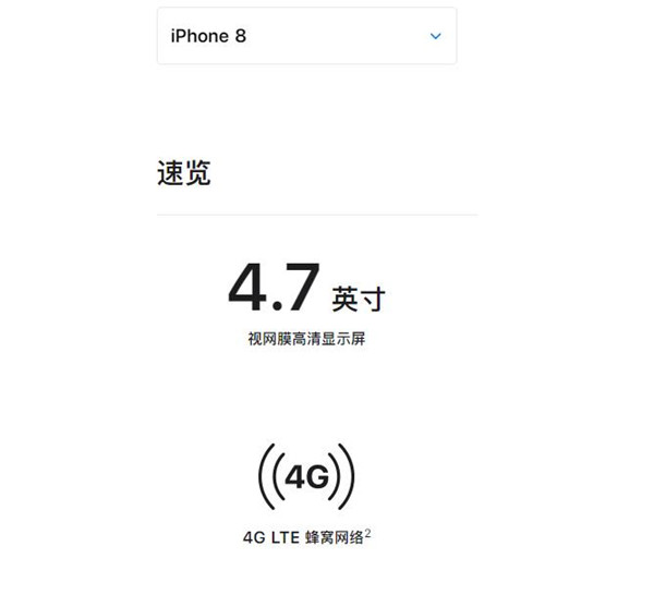 苹果8是多大屏幕尺寸