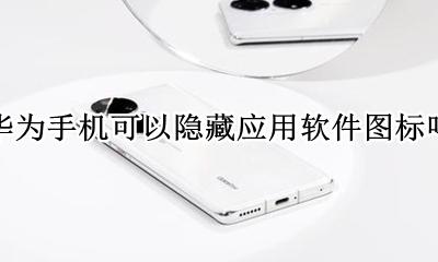 华为手机怎么隐藏应用图标 华为手机可以隐藏应用软件图标吗
