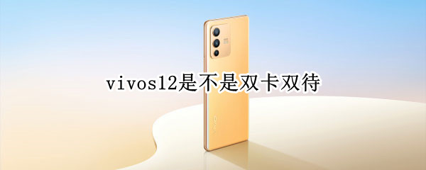 vivos12是不是双卡双待