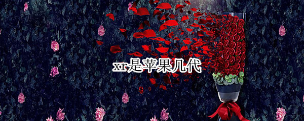 xr是苹果几代