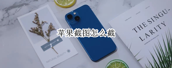 苹果截图怎么截