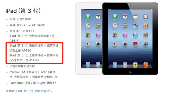 a1430是ipad几代