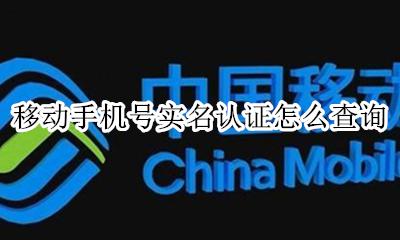 手机号码实名认证查询 移动手机号实名认证怎么查询