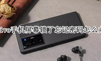 vivo手机忘记密码了怎么办 vivo手机屏幕锁了忘记密码怎么办