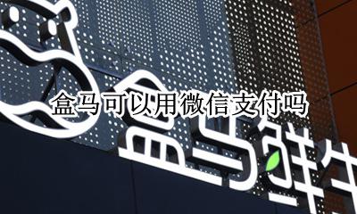 盒马怎么微信支付 盒马可以用微信支付吗?