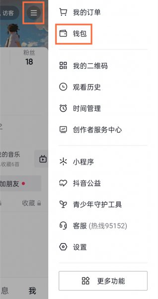 抖音怎么查消费总金额