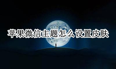 苹果微信主题怎么设置皮肤 苹果手机如何设置微信主题皮肤