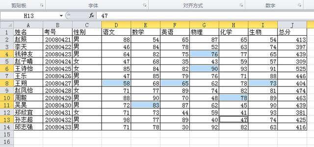 excel反选快捷键ctrl加什么