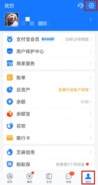支付宝壁纸在哪里找