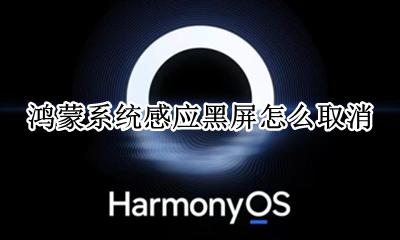 鸿蒙系统感应黑屏怎么取消 怎么关闭感应黑屏