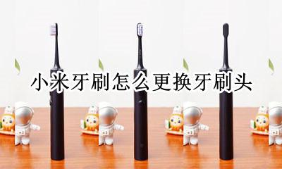 小米牙刷怎么更换牙刷头 小米电动牙刷怎么换牙刷头