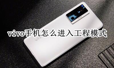 vivo手机怎么进入工程模式 工程模式怎么打开