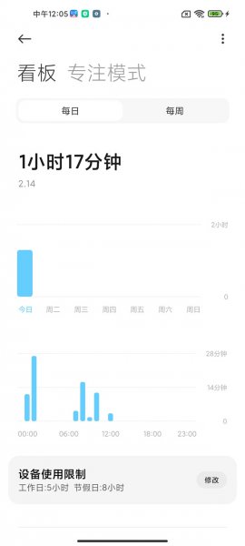 小米屏幕使用时间在哪里找