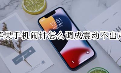 苹果闹钟怎么震动不了呢 苹果手机闹钟怎么调成震动不出声