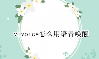 vivo手机语音唤醒功能 vivoice怎么用语音唤醒