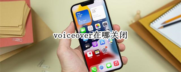 voiceover在哪关闭