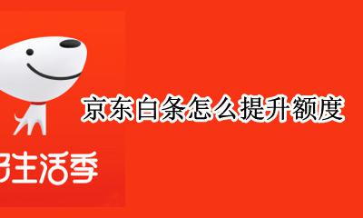 京东白条怎么提升额度 京东白条怎么提升固定额度