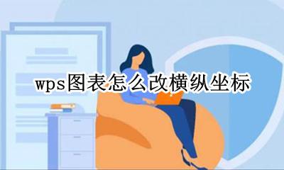 wps图表怎么改横纵坐标 wps图表横坐标内容怎么改