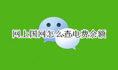网上国网怎么查电费余额 国家电网怎么查询电费余额