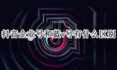 抖音蓝V号和黄V号有何区别 抖音企业号和蓝v号有什么区别